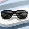 Fashion polarized sunglasses for men and women cross-border cycling glasses UV resistant leisure sports sunglasses - Black frame grey chip