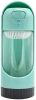 Pet Water Drinking Fountain Lock Water Pet Accompanying Cup Outdoor Leakproof Travel Bottle Drinking Fountain - green