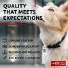 Black Ultra Soft Rolled Leather Dog Collar for Small Medium Dogs Soft Padded Male and Female Dog Collar 13-16 inch Neck - Waudog