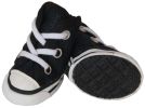 Extreme-Skater Canvas Casual Grip Pet Sneaker Shoes - Set Of 4 - Medium